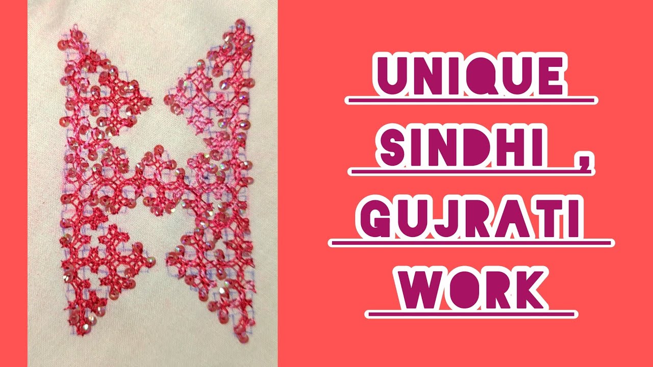 New Sindhi embroidery piremid