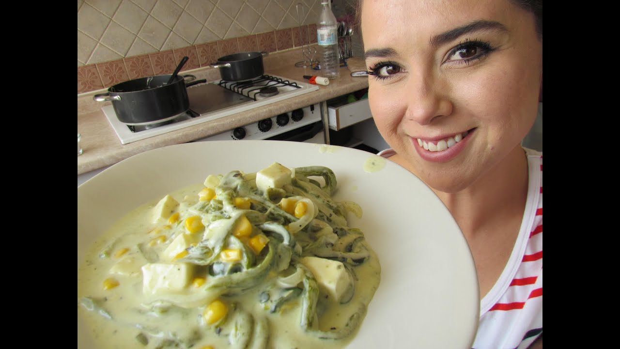 Tacos de rajitas poblanas cremosas