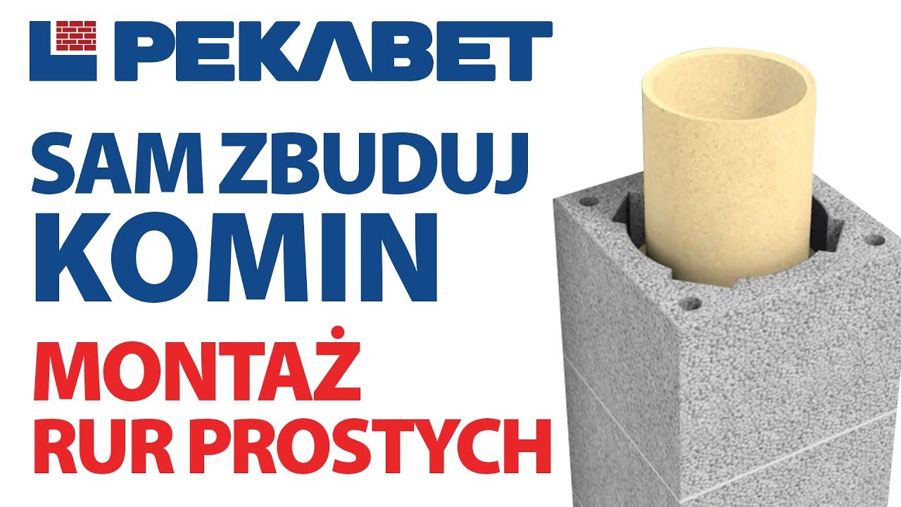 Montaż rur prostych w systemie Pekabet Uniwersal+