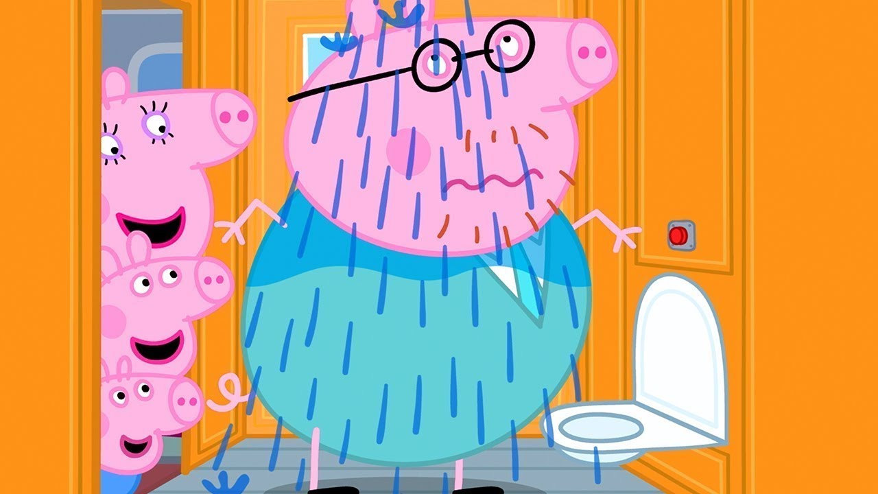 Peppa Pig Official Channel | Peppa Pig's Long Train Journey with Daddy Pig!