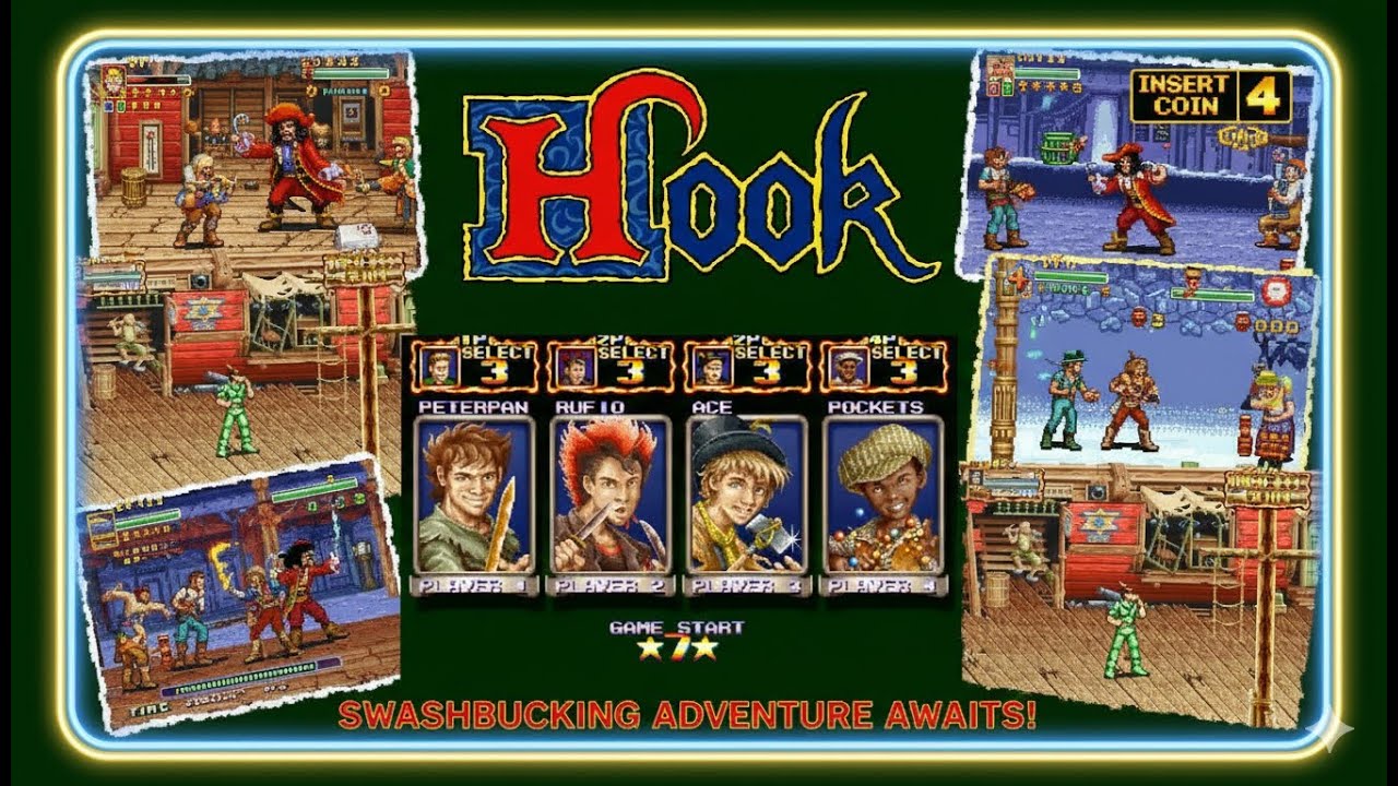 Hook (de Irem, 1992), beat 'em up