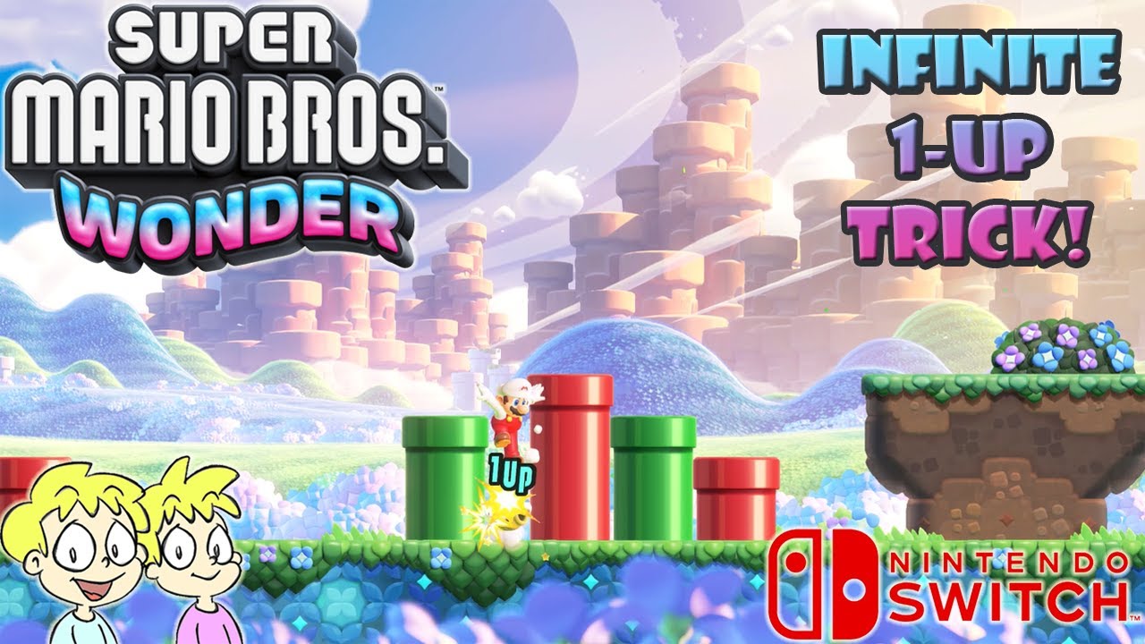 Super Mario Bros. Wonder - Infinite 1-Up Trick! - Nintendo Switch Gameplay #BennyBros🎮