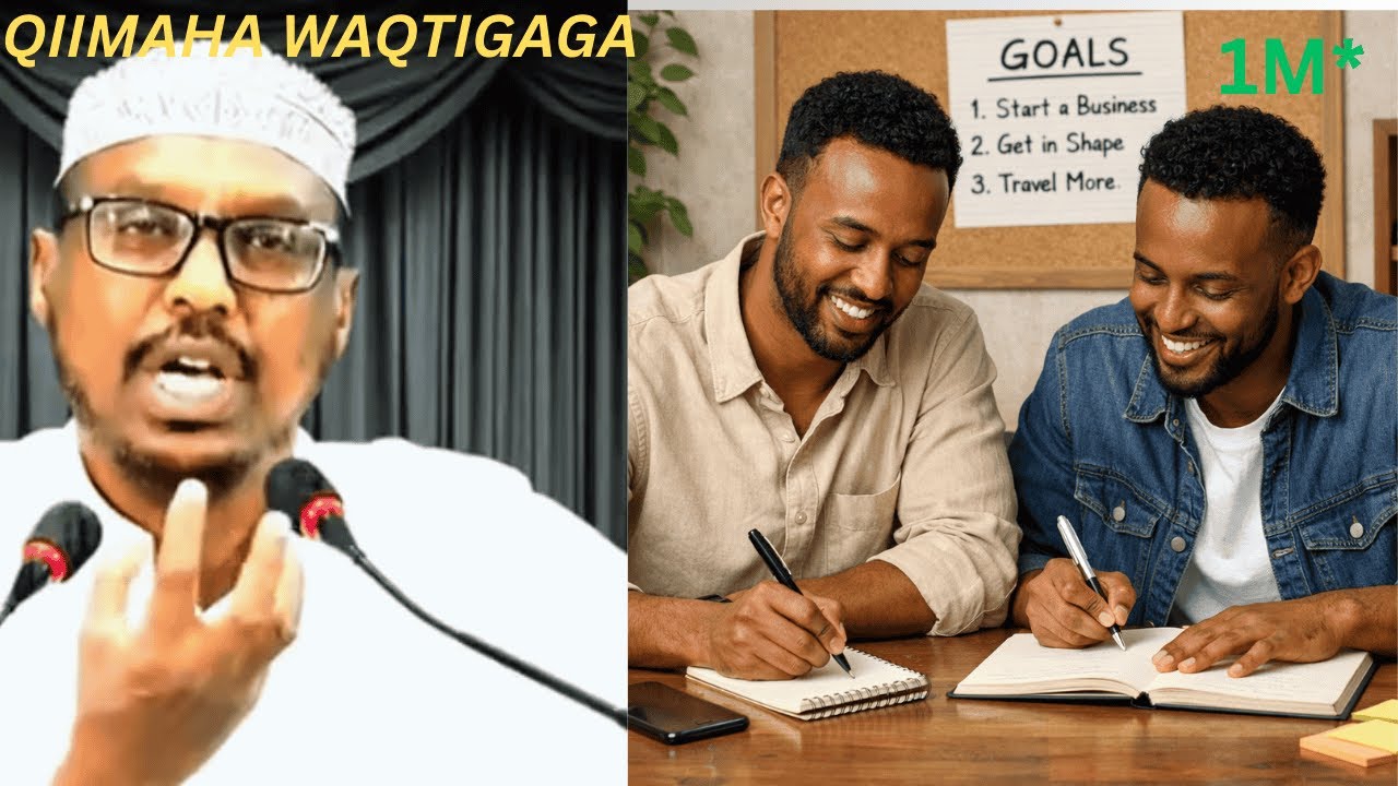 KAFAI'DEYSO WAQTIGAGA SANADKAAN 2026 OO QOR ✍️📖 HADAFKAAGA|| Dhiirigalin|Sh Mustafe