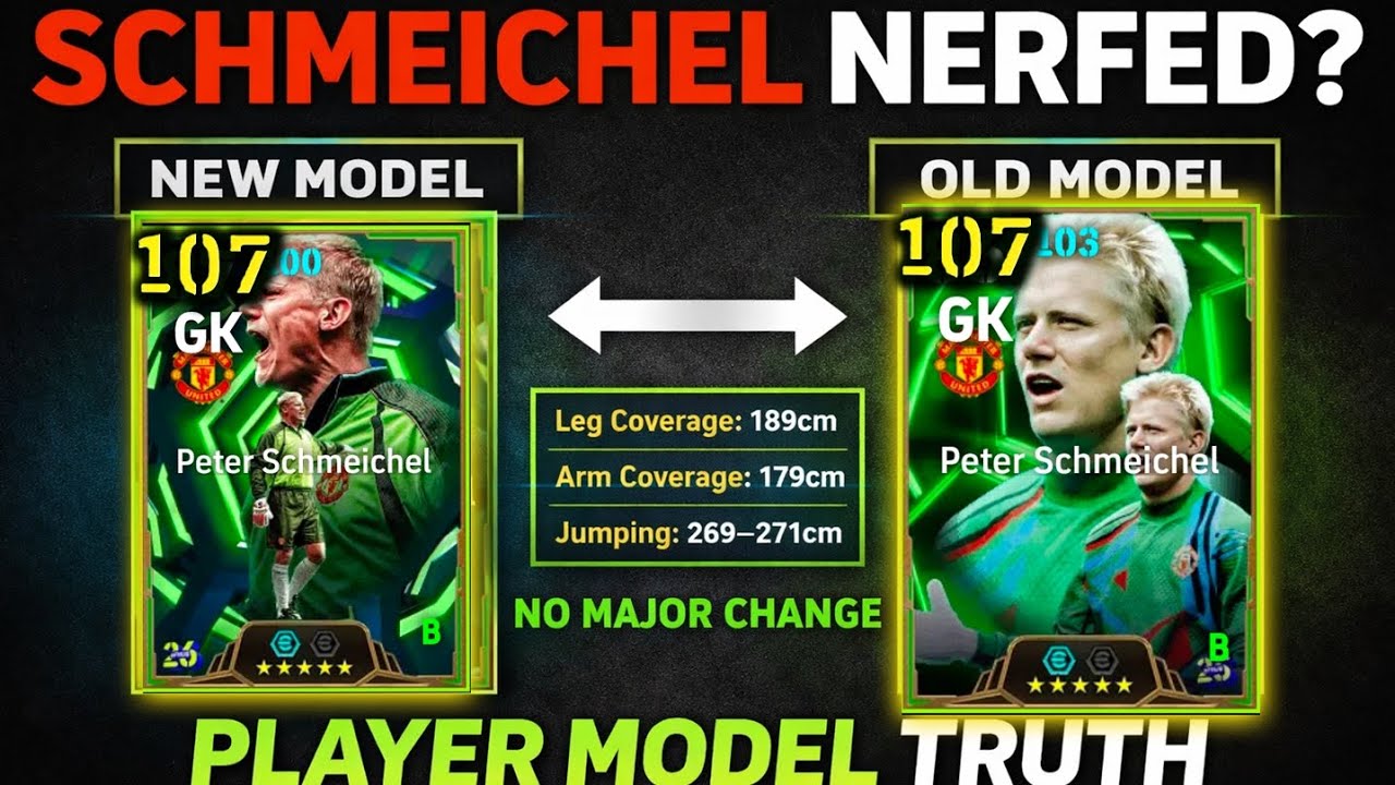 KONAMI ослабила нового Шмейхеля😱? Правда о моделях игроков в киберфутболе 2026 года