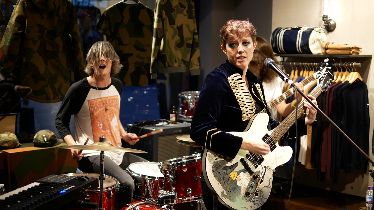 She Drew The Gun - No Hole In My Head live Fred Perry, Liverpool 04-10-18
