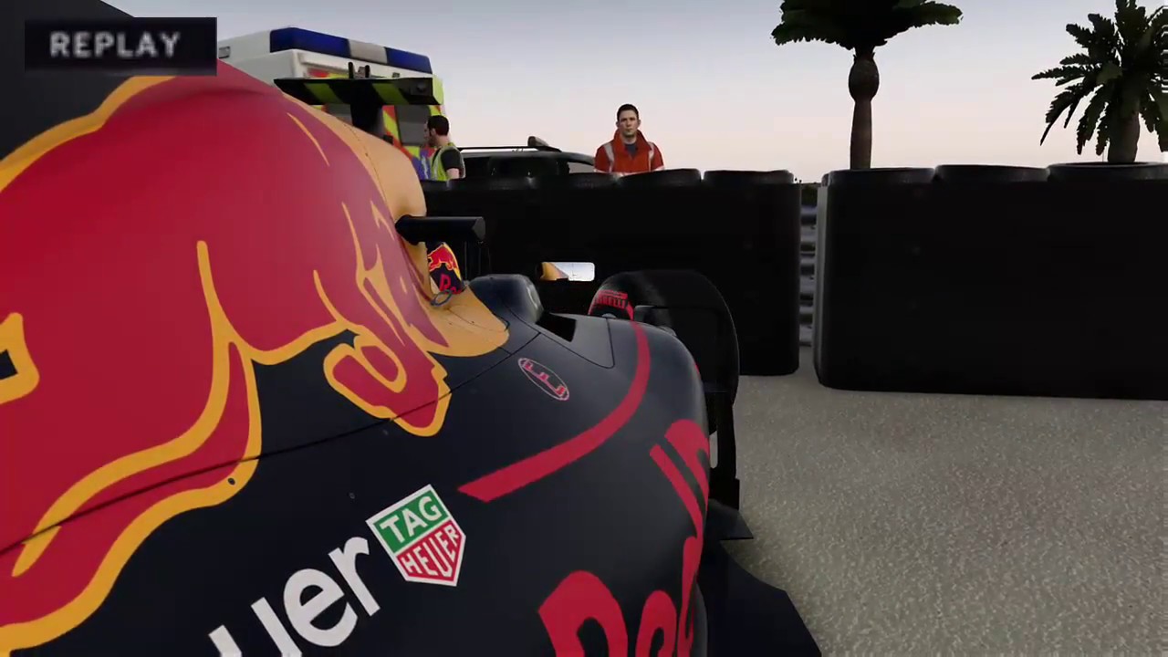 RECREATING F1 2017s CRASHES!!!!!!