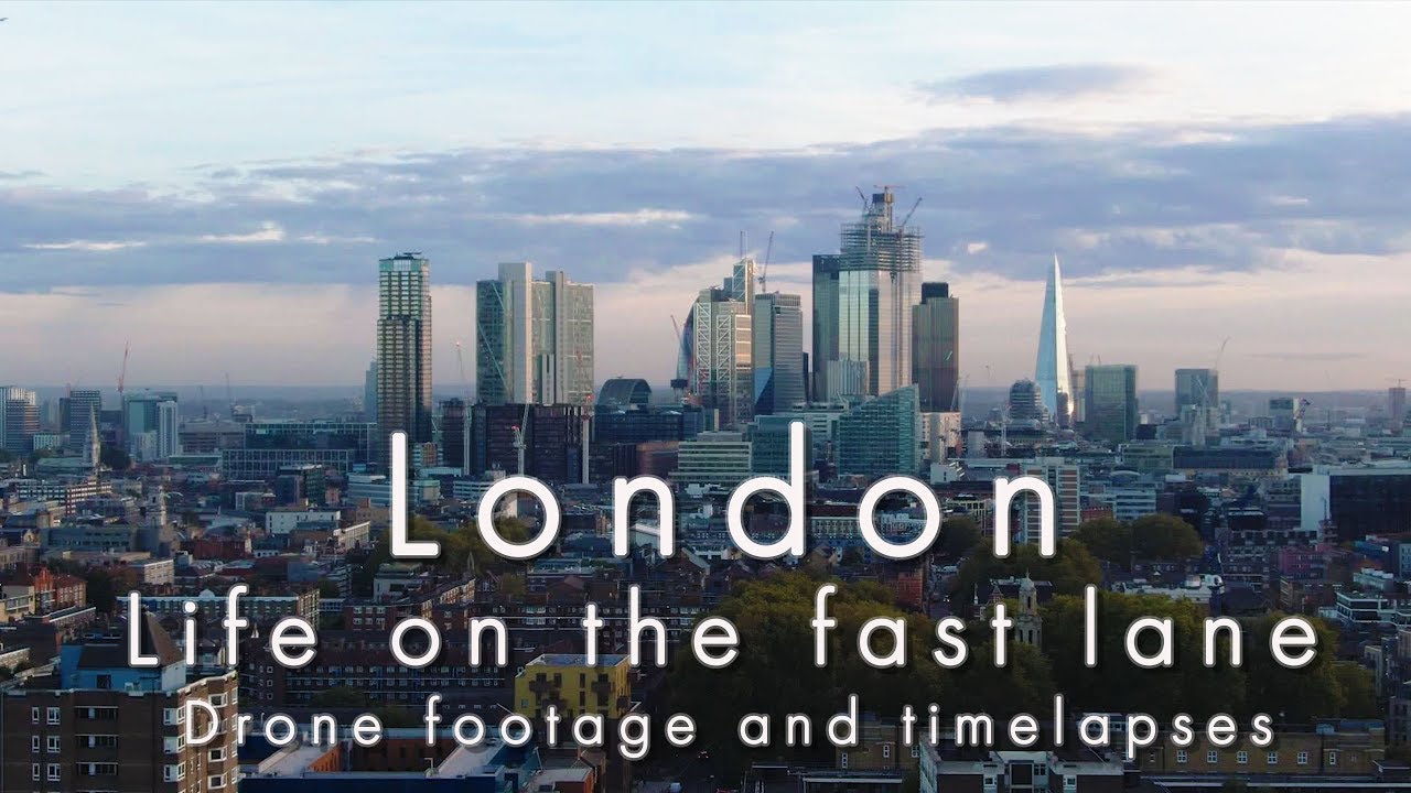 London drone - 4k drone footage and time lapses in London