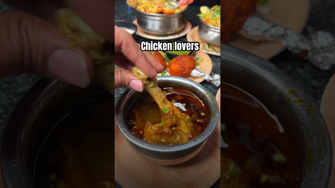 Latur's famous chicken🫠 #latur #food #chicken #reel