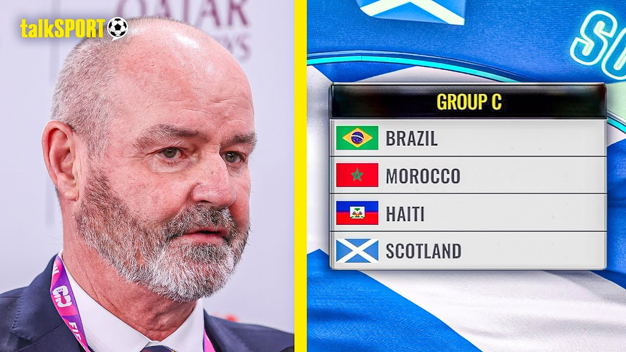 🚨EXCLUSIVE: Steve Clarke CRITICISES World Cup Draw taking 