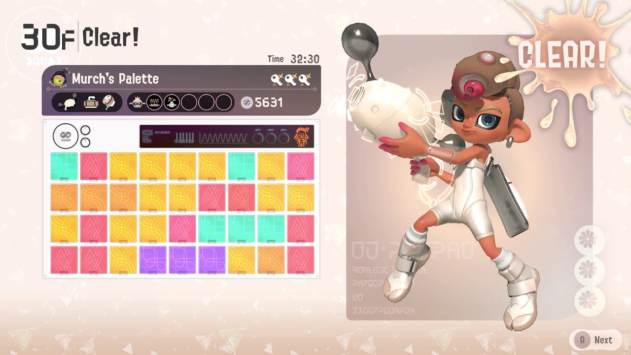 Splatoon 3: Side Order - Murch's Palette 100% (Luna Blaster) [No Commentary]