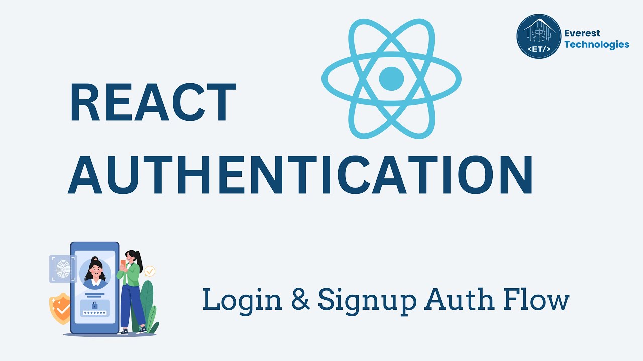 React Authentication Flow 🔥  | Beginner&rsquo;s Guide to Secure Login & Signup 🚀
