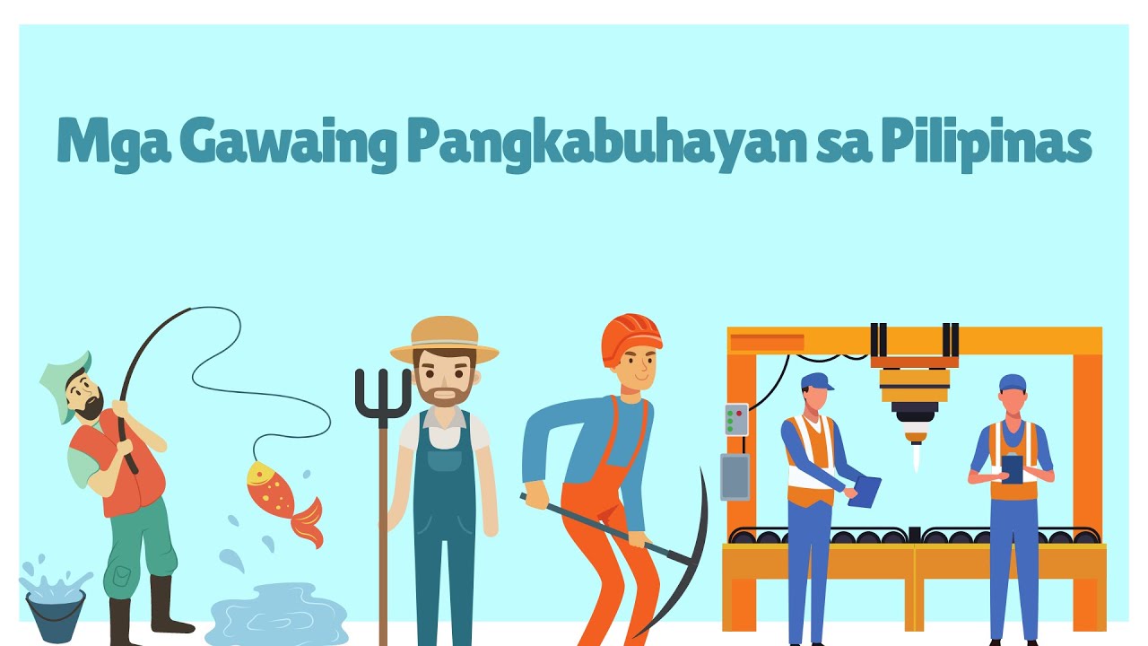 Mga gawaing pangkabuhayan sa Pilipinas II Araling Panlipunan