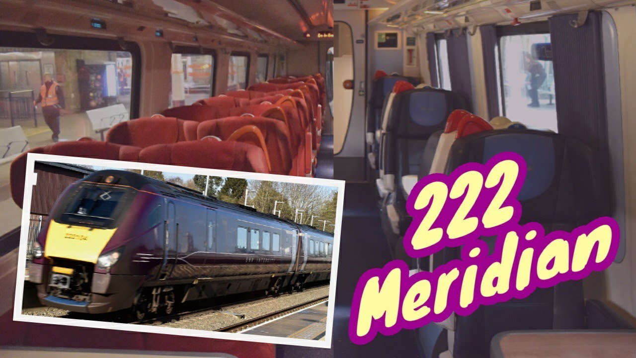 East Midlands Railway 222 Meridian | Interior/Walkthrough | Standard & First Class | 5 Carriages