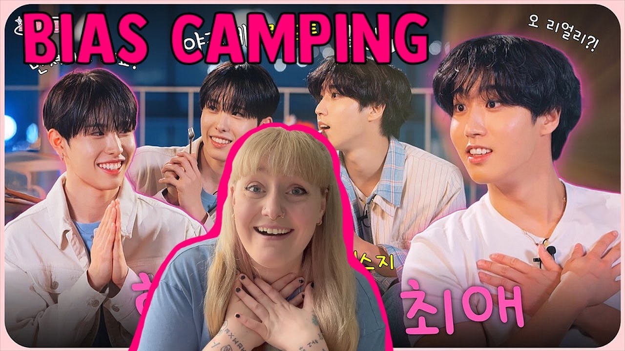 'bias camping' with NEXZ hyui and SKZ han jisung reaction! (he's living my dream!!)