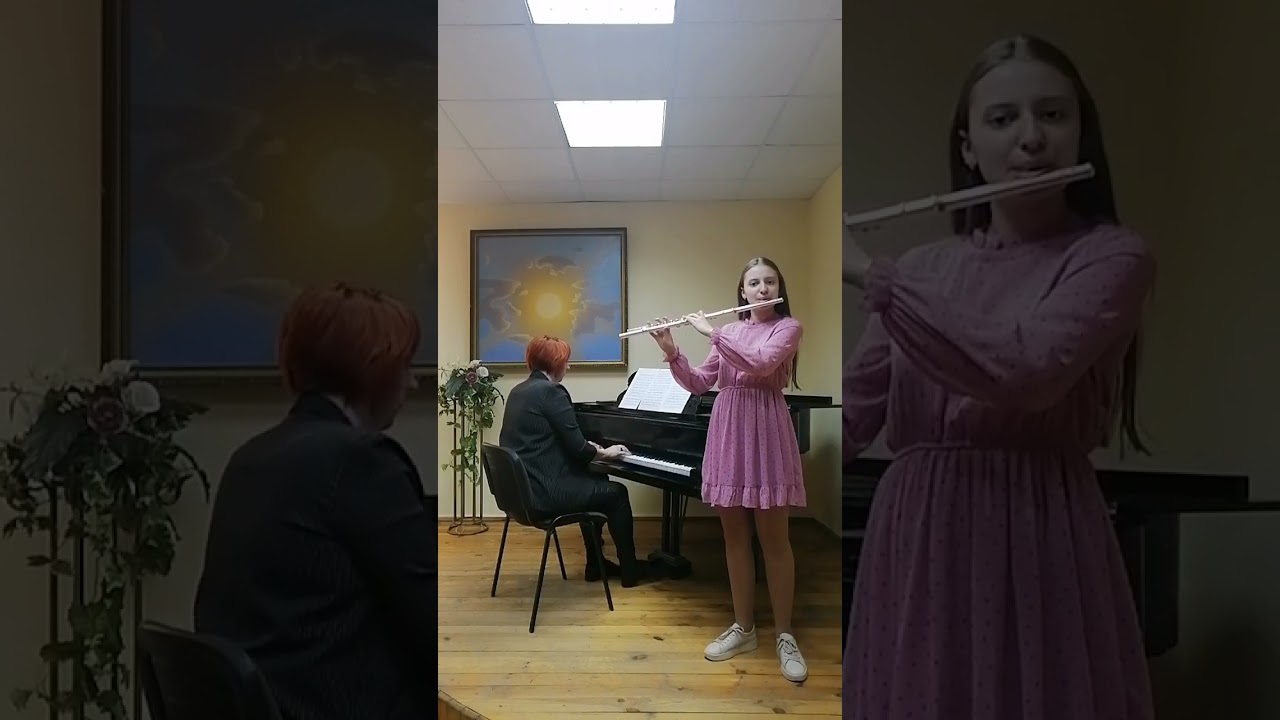 Аллегро Г. Гендель, флейта, исп. Дудаль  Вера, конц-р О.М. Вербило