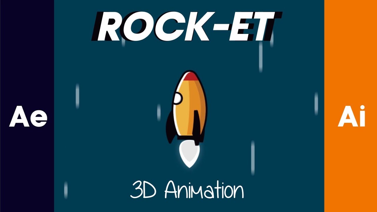Rocket Animation Tutorial | After Effects