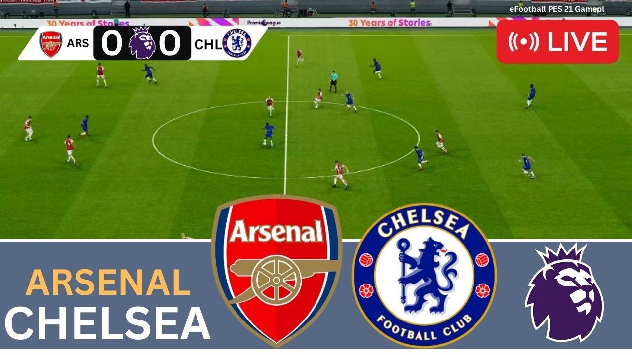 🔴 Arsenal vs Chelsea LIVE | English Premier League 2026 | Full Match | eFootball PES 2021 Gameplay