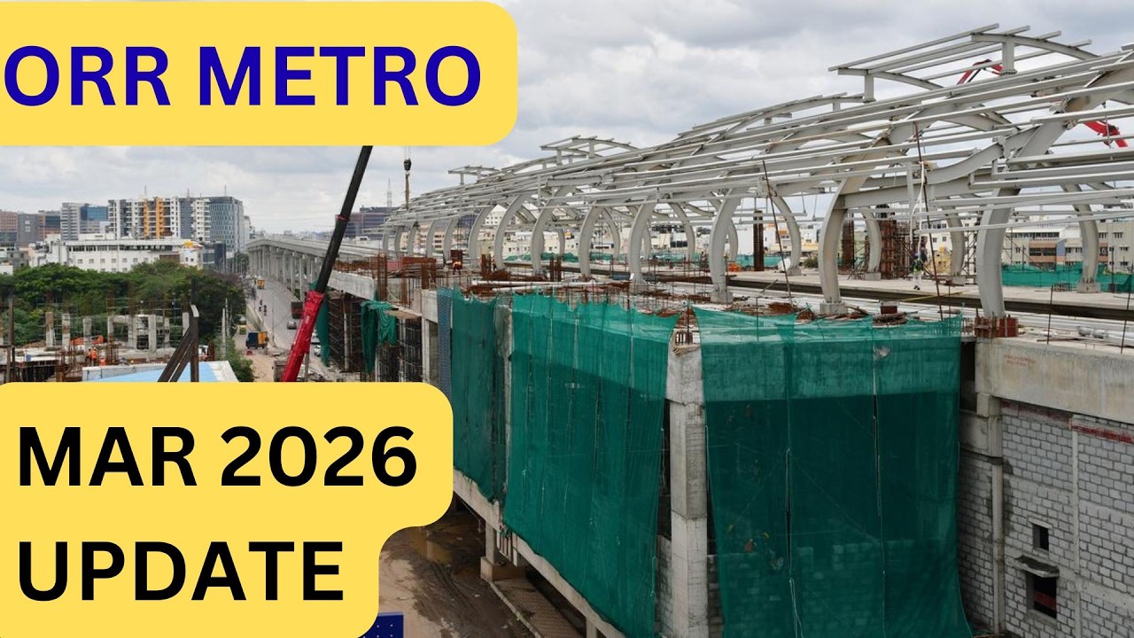 Namma Metro Blue Line Update | Mar 2026 | ORR | Kadubeesanahalli To KR Puram