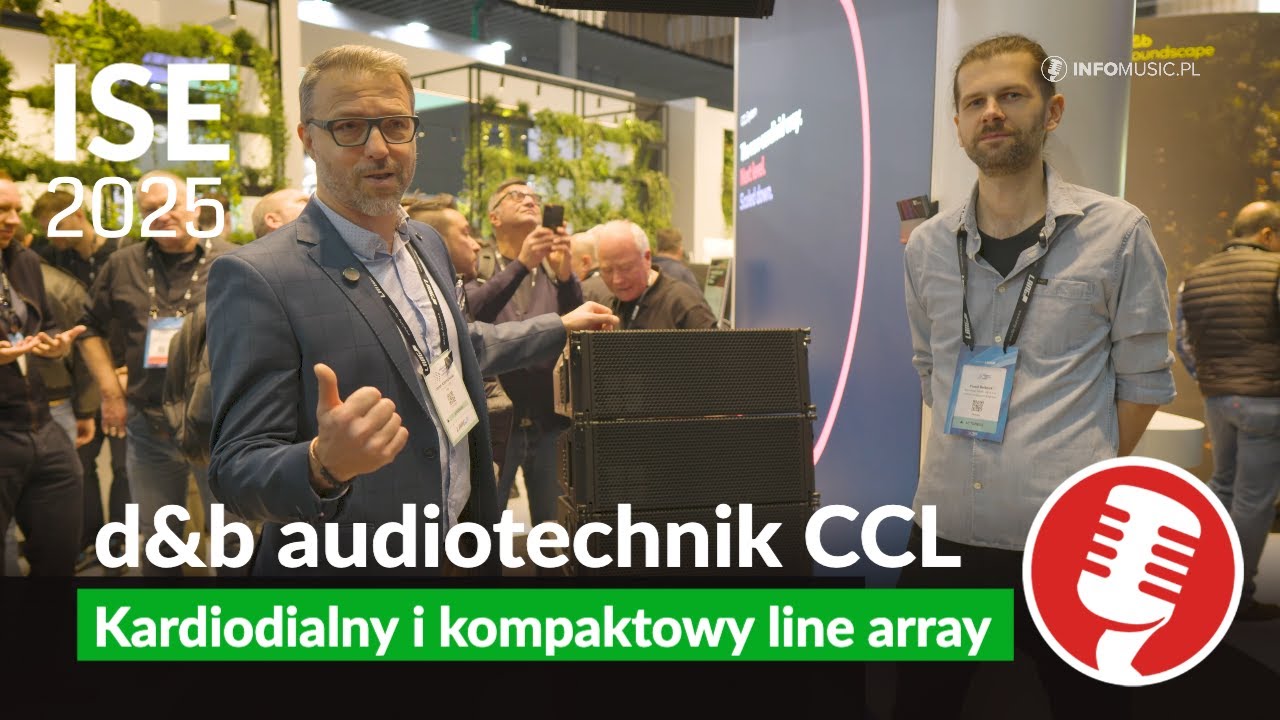 Pierwszy pasywny, kompaktowy system kardioidalny d&b CCL na ISE 2025