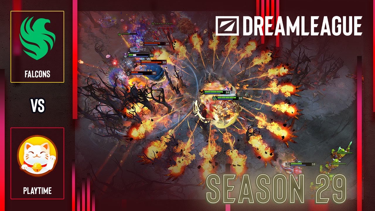 CRAZY GAME! FALCONS vs PLAYTIME - HIGHLIGHTS - DreamLeague S29