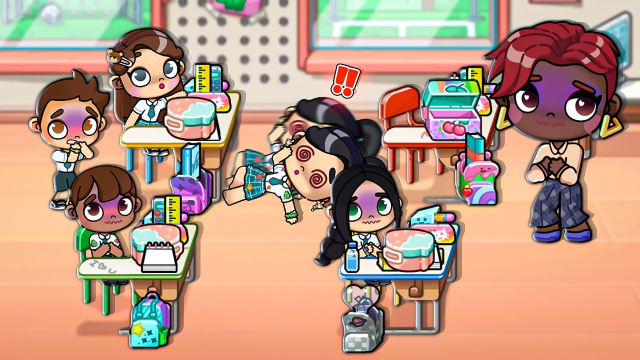 LISA S'EST ÉVANOUIE EN CLASSE DANS AVATAR WORLD ! MISS QUEEN 👑