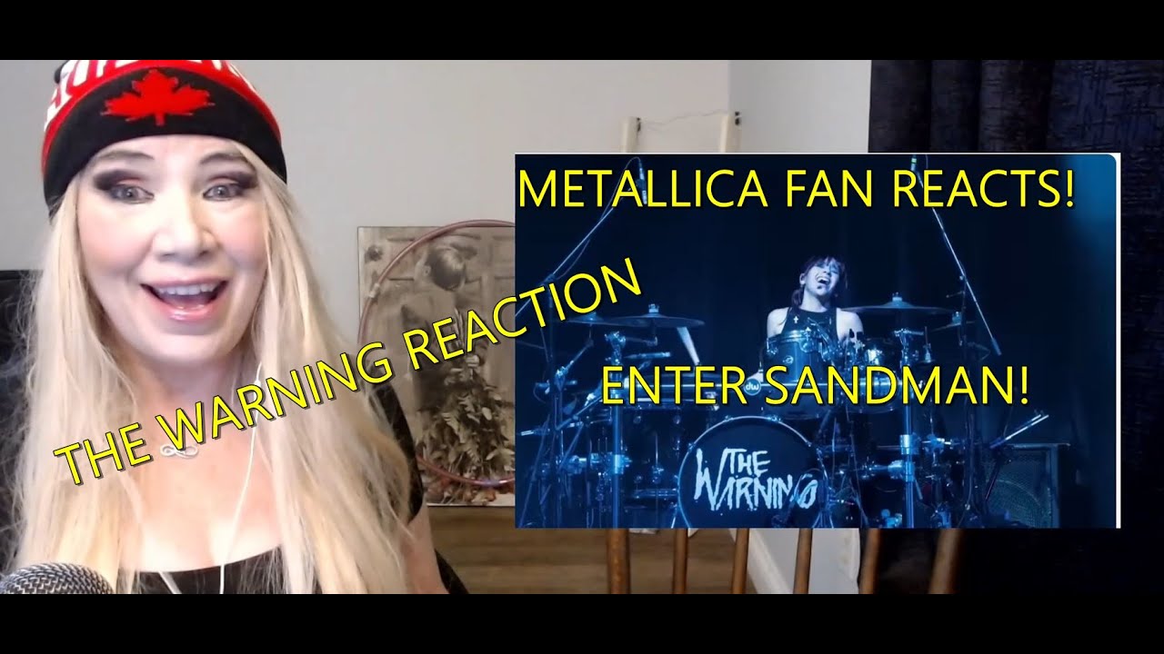 METALLICA FAN REACTS TO THE WARNING COVER ENTER SANDMAN! LIVE!