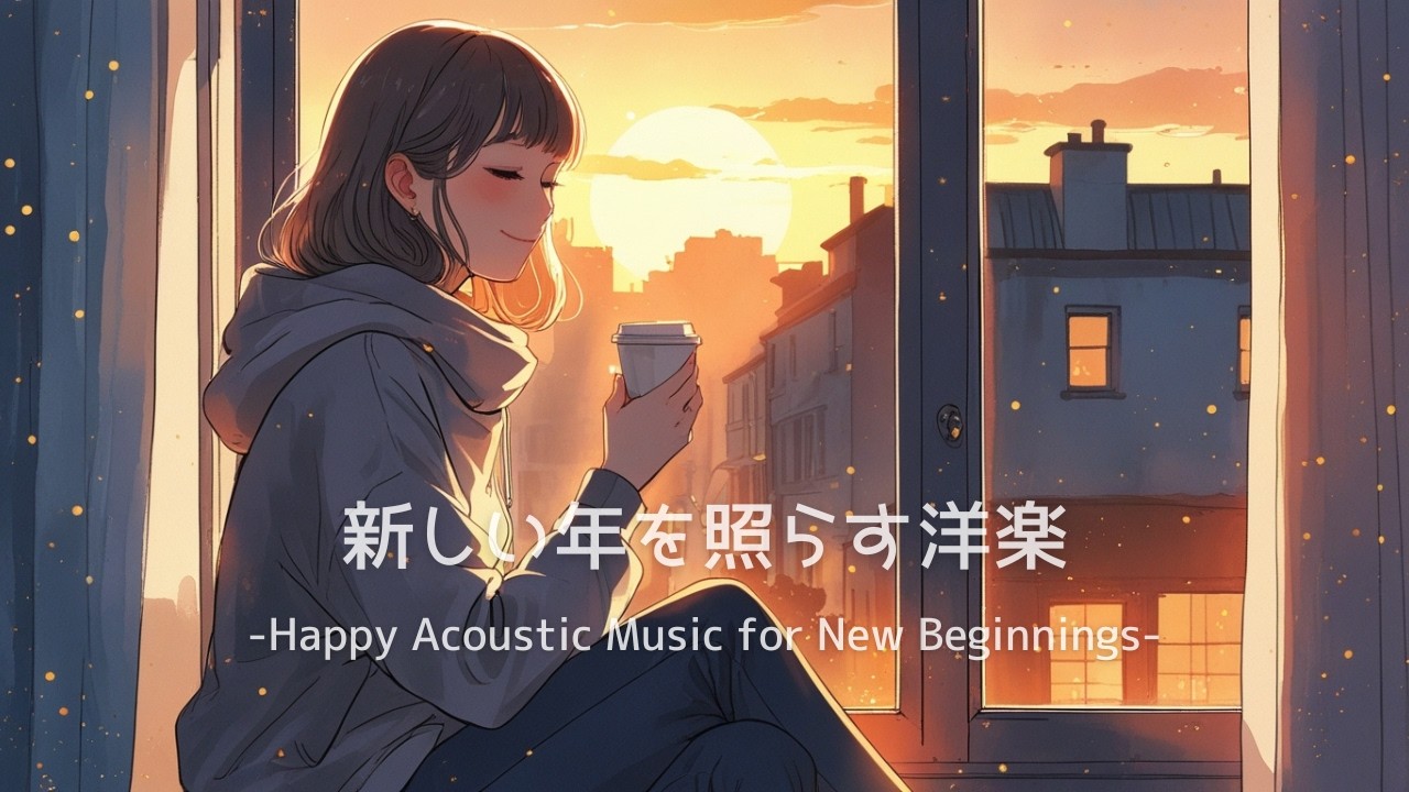 【洋楽】年末年始を穏やかに過ごすリラックス洋楽 / New Year Calm – Relaxing Chill Music ｜Lo-fiチルポップ｜ストレス解消＆集中