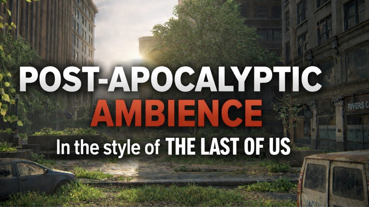POST-APOCALYPTIC AMBIENCE 🌿 Música Ambiental Original para Estudiar, Relajarse y Dormir | 4K