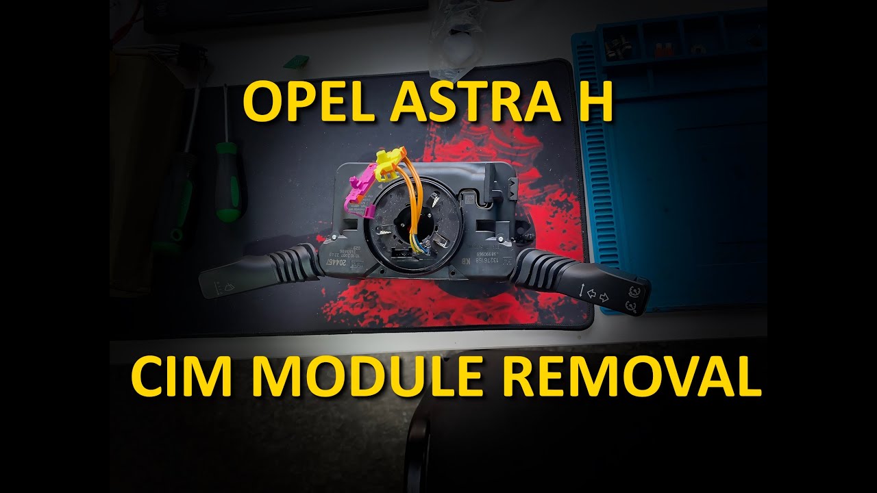 Opel Astra H - CIM Module Removal | Step-by-Step Guide