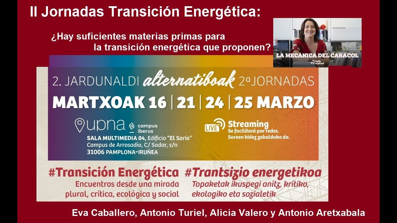 II Jornadas Transición Energética UPNA