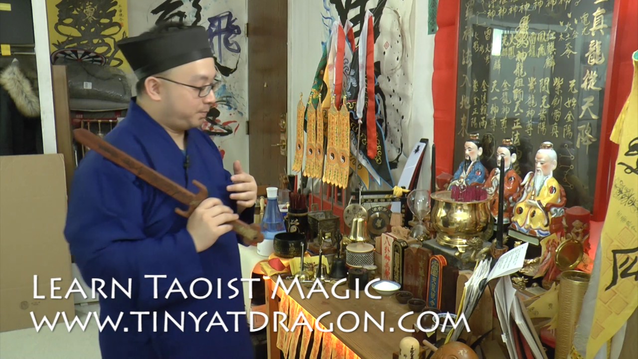 Taoist Wooden Sword Magic - How to Use