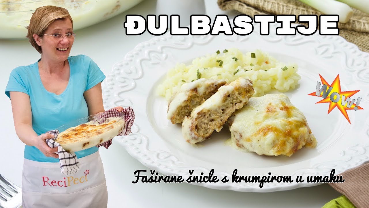 Jednom kada probate ove ĐULBASTIJE s krumpirom nećete više nikada raditi obične faširane šnicle !!!