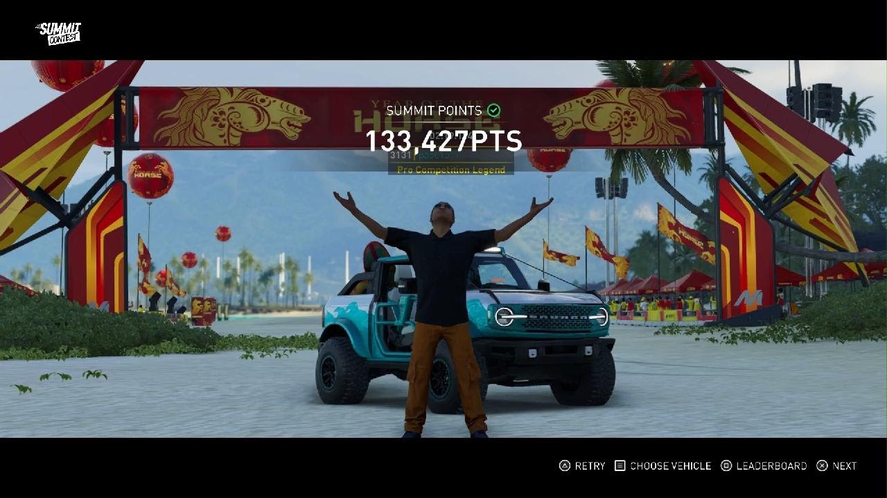 THE CREW MOTORFEST 133,427pts: WILD HORSE from YEAR OF THE HORSE summit 