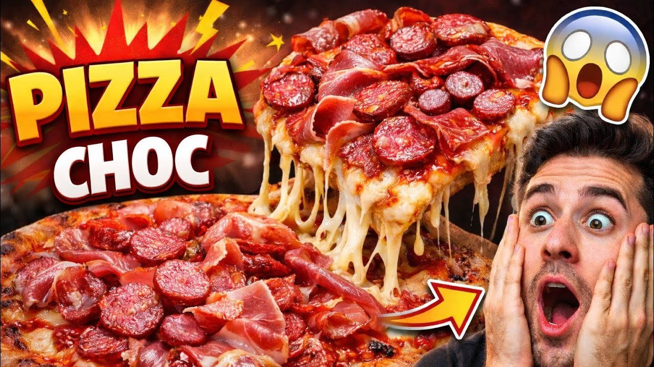 Pizza incroyable en 10 Min 🍕 Amazing Pizza Recipe in 10 Minutes Unglaubliche pizza In Nur 10 Minuten