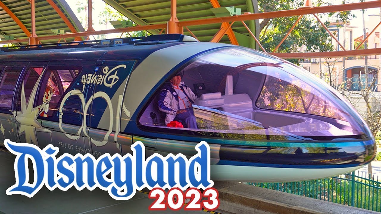 Disneyland Monorail 2023 4K