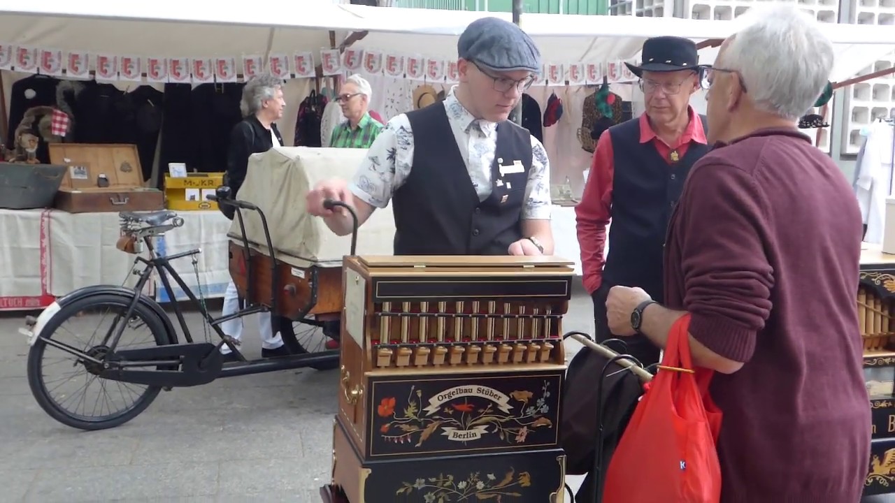 Berlin im Sommer 2019 Drehorgelfestival