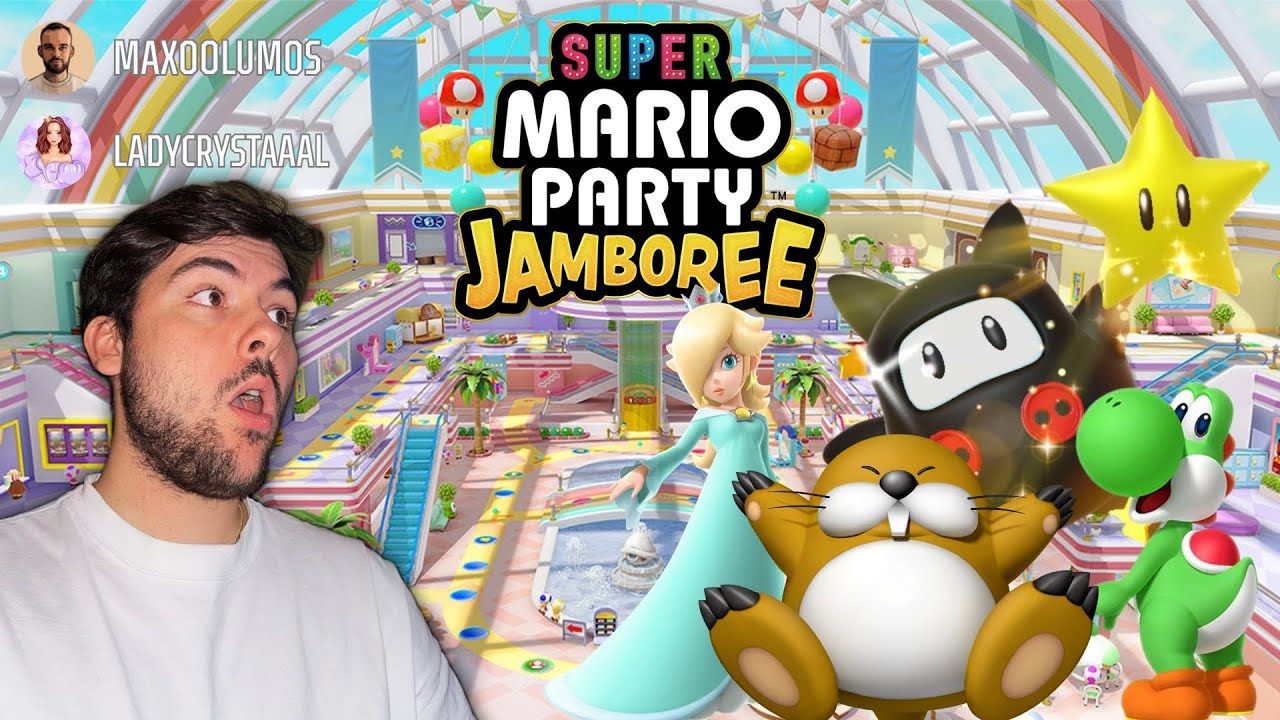 DE RETOUR SUR JAMBON RIZ !!! ⭐ - Super Mario Party Jamboree avec les copains !