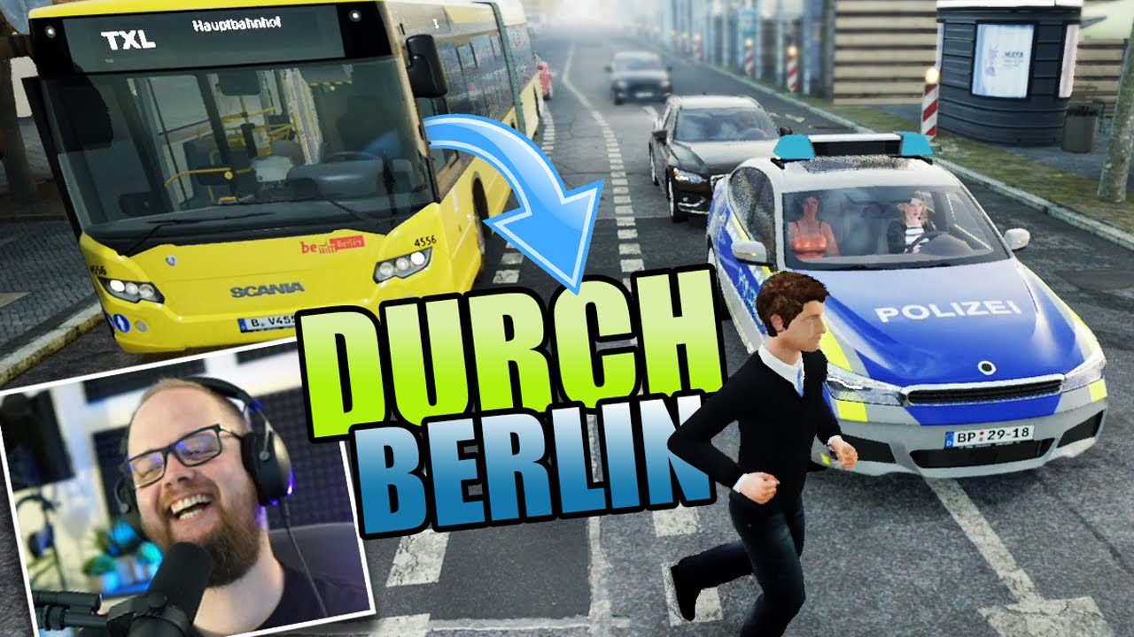 DURCH BERLIN! - The Bus (Simulator) | Ranzratte