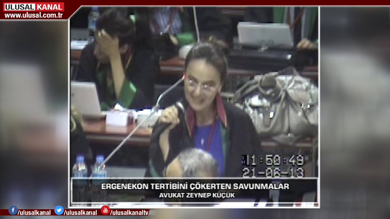 Ergenekon tertibini çökerten savunmalar- Av. Zeynep Küçük- 1