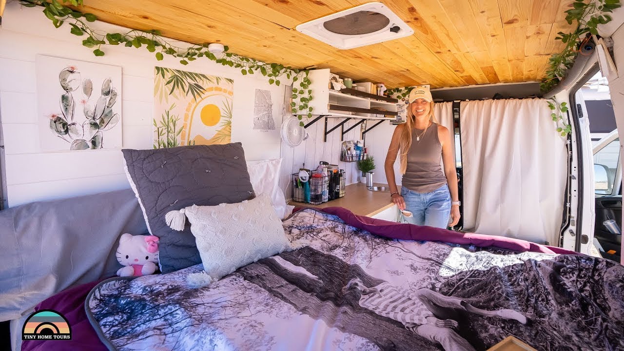 She Traded Corporate America for Van Life - Her DIY Promaster Tiny House