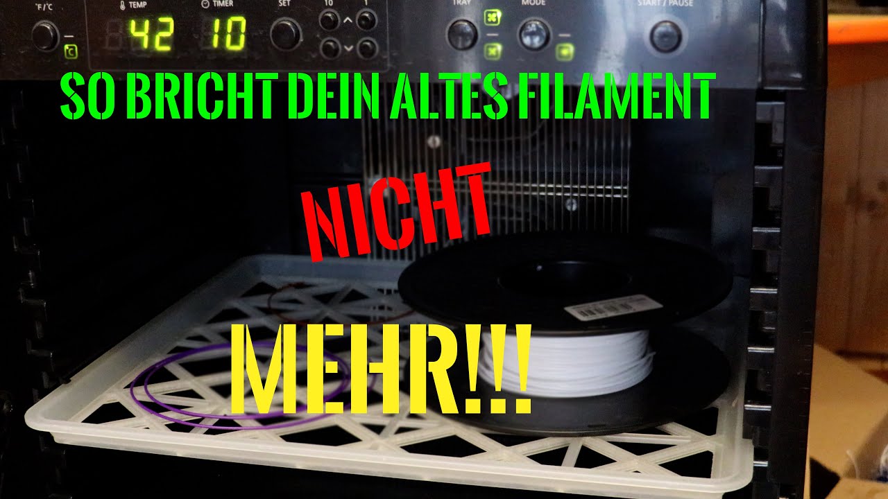 So bricht dein altes Filament nicht mehr!