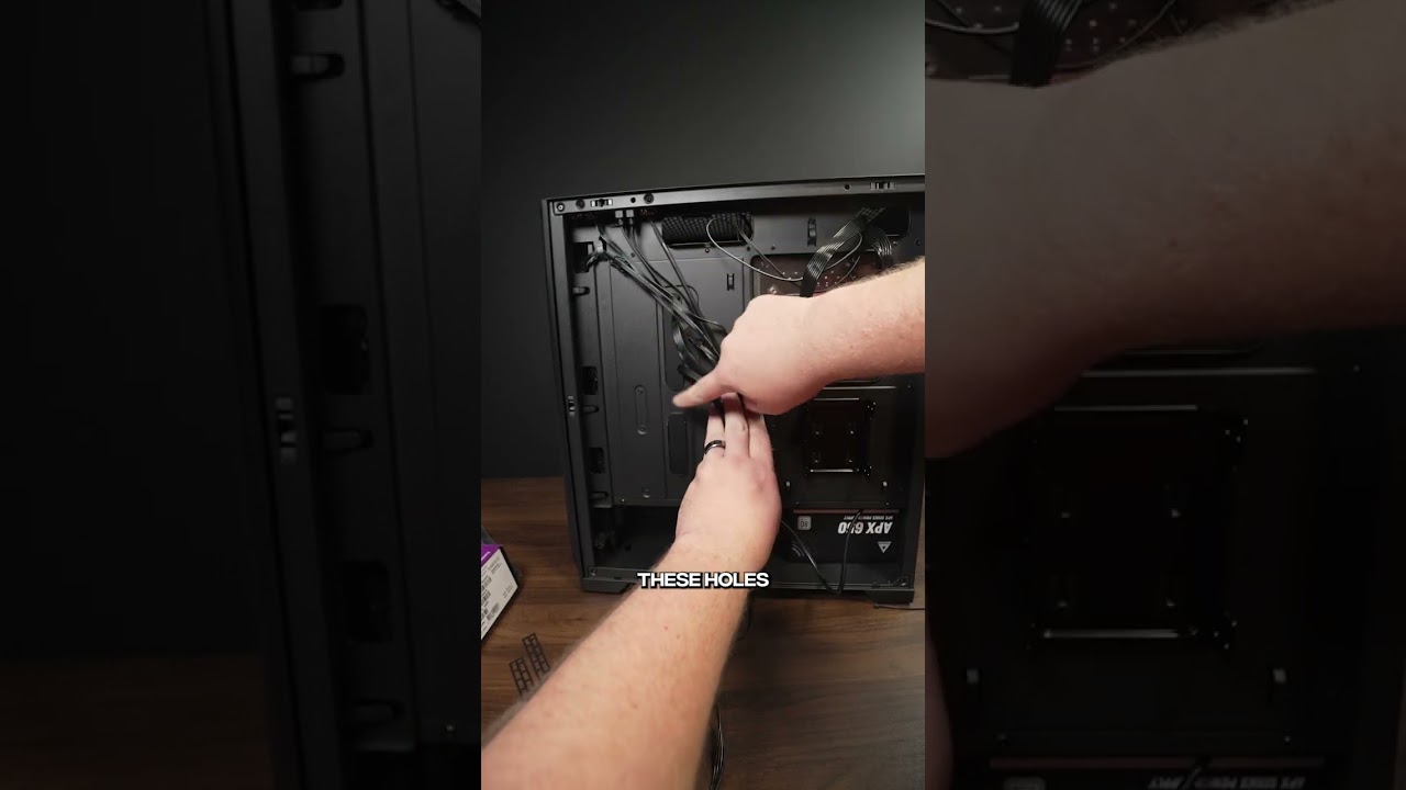 How to Cable Manage your PC QUICK AND EASY!