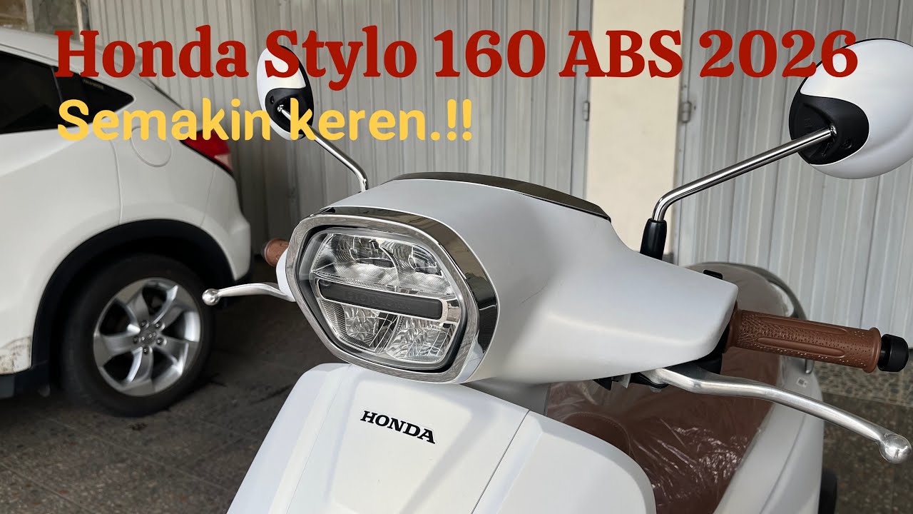 HONDA STYLO 160 ABS WHITE !! TERBARU 2026