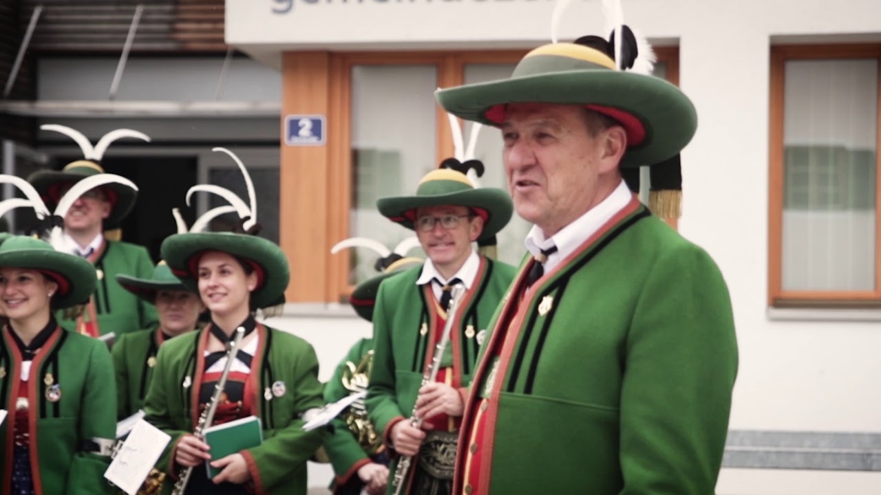 Tuba-Sepp der Musikkapelle Wildermieming