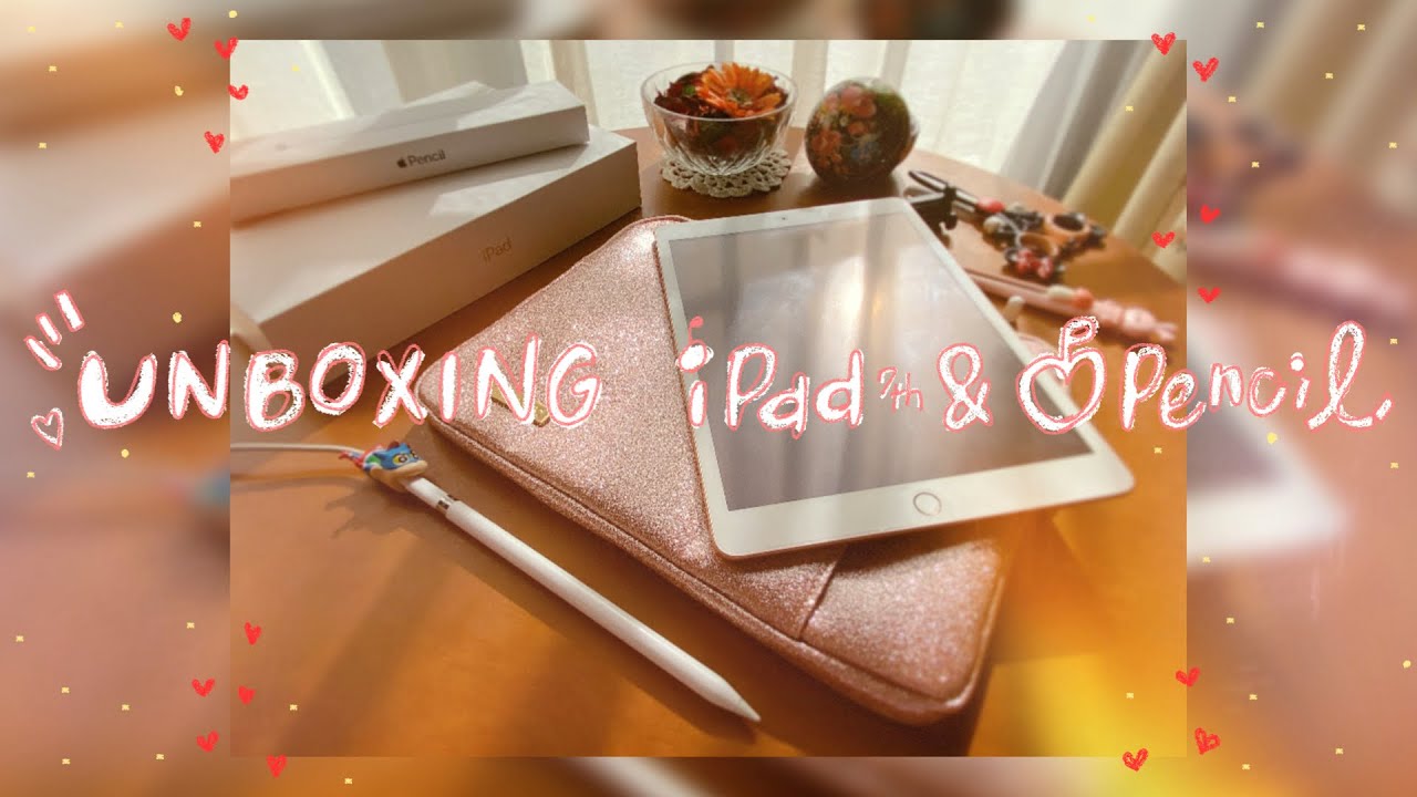 UNBOXING iPad 10.2 and Apple Pencil🍎