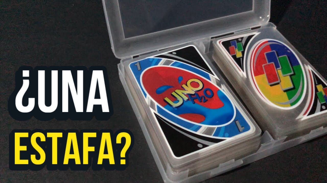 La imitación del UNO H2O a prueba de agua 💦 UNBOXING UNO SPLASH
