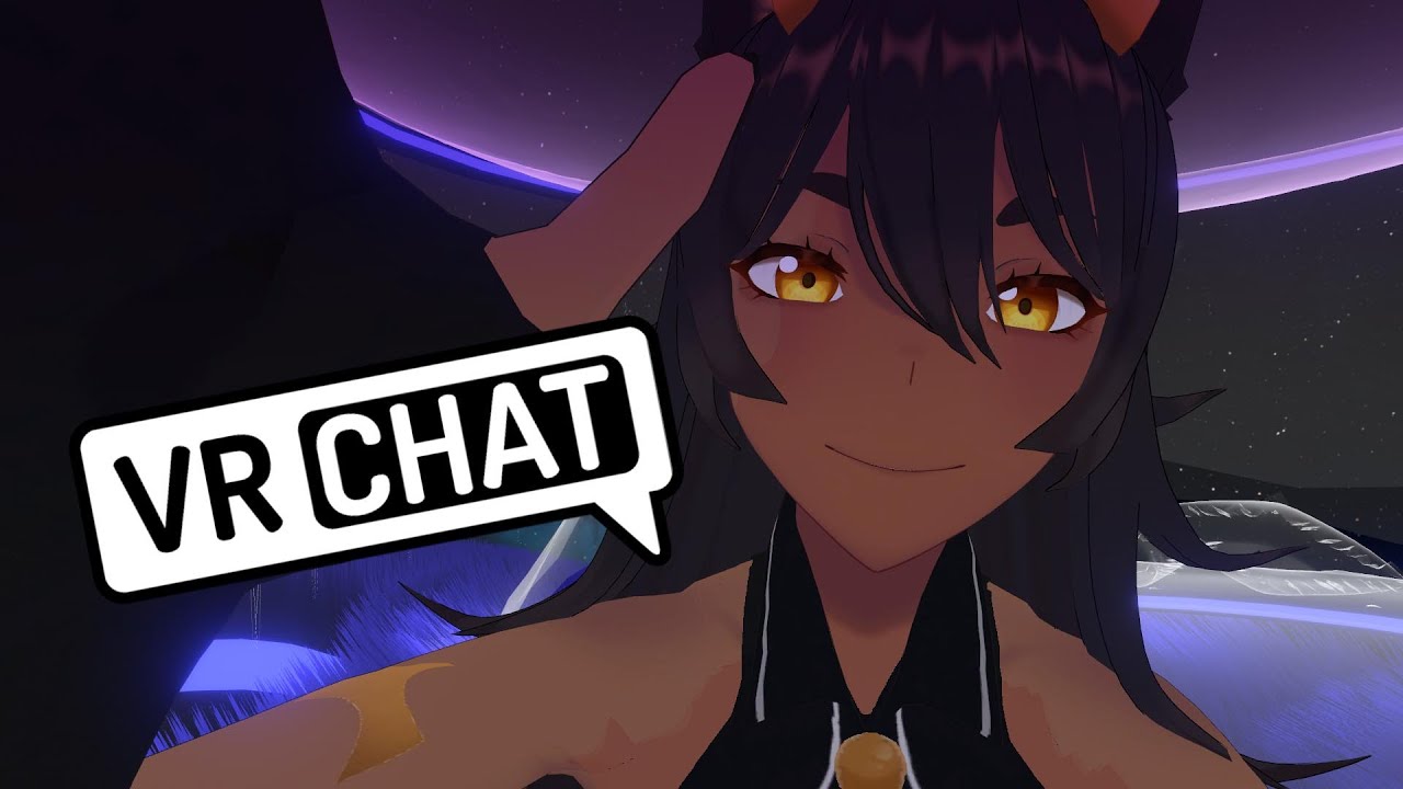 [VRChat ASMR] Личное внимание в космосе~ Продувание ушей, похлопывание по голове, тихие разговоры