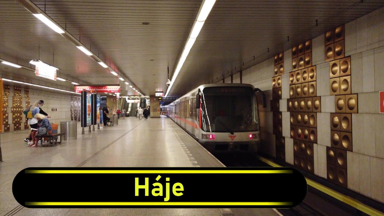 Metro Station H&aacute;je - Prague 🇨🇿 - Walkthrough 🚶