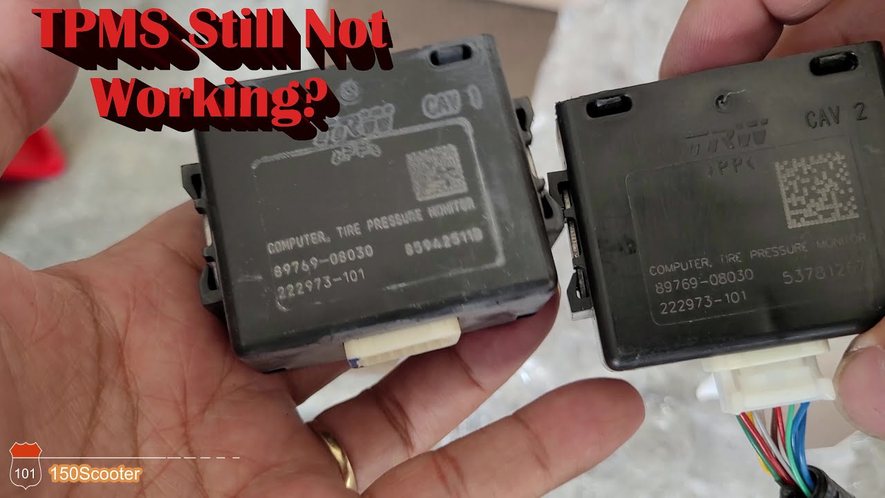 TPMS Still Not Working? This Will Fix it. Toyota Sienna Tire Pressure Sensor Receiver / Antenna DIY