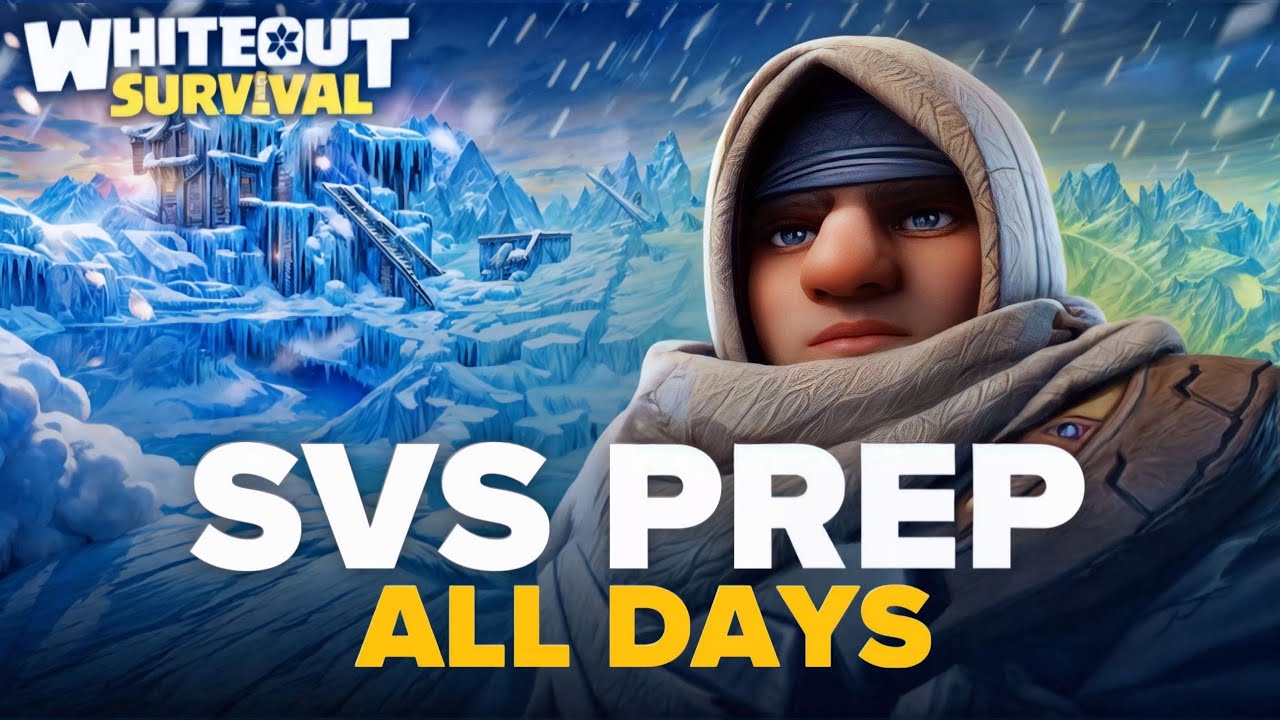 Whiteout Survival SvS Preparations All Days First Place Points 🏆 화이트아웃 서바이벌 구독자 이벤트